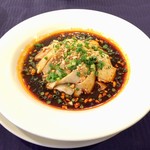 赤坂 四川飯店 - 四川よだれ鶏(小盆、2〜3人前) 2,600円