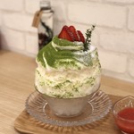 天然氷のかき氷 ひめじ官兵衛堂 - 