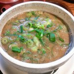 博多とんこつ 天神旗 - 魚極老つけ汁