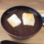 あんみつの深緑堂 - お汁粉(700円)