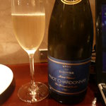 画面見せるだけで頂いたスプマンテ