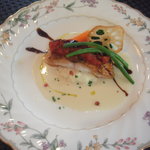 セルフィーユ - 10月22日のメイン（イトヨリのポワレ）