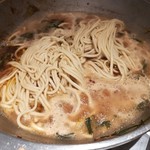 〆は、チャンポン麺