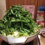 もつ鍋３人前＋もつ１人前