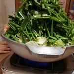 もつ鍋専門店 元祖もつ鍋楽天地 - もつ鍋３人前＋もつ１人前