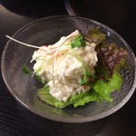 海鮮料理 吾作どん  - H.30.12.22.夜 ポテトサラダ 380円税別