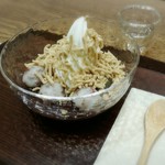 たねや茶屋 - 栗パフェ