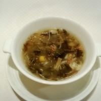 崎陽軒本店 嘉宮 - 宮城産生海苔入り色々海鮮のふかひれスープ