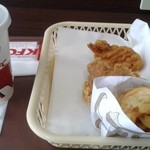 KFC - ハニーチキンセット
