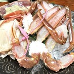 せきのや - カニ刺し