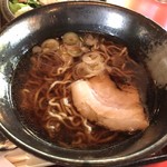 桃園 - 飛騨牛ランチにはミニ高山ラーメンが付く