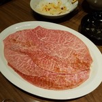 焼肉 ジャンボ - ミスジ　3,250円