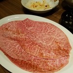 焼肉 ジャンボ - ミスジ　3,250円