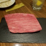 焼肉 ジャンボ - ヒレステーキ　時価　焼く前