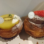 買って帰ったデニッシュ2種