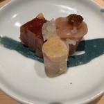 Sushi Sho - すし匠風ポキ3種　メヌケ　マグロ　アラスカサーモン