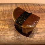 Sushi Sho - ボストン　あん肝　スイカ奈良漬け