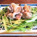 おしかの丘食堂 - 鳥塩麹焼き