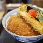 新潟カツ丼 タレカツ - 野菜ヒレかつ丼