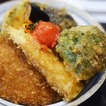 新潟カツ丼 タレカツ - 野菜ヒレかつ丼