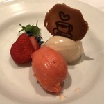 ジェラート２種盛り合わせ