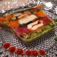 うなぎ時任 - 鰻と野菜のテリーヌ