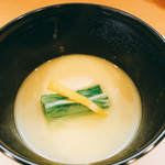 京料理 貴与次郎 - 白味噌の煮物