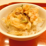 くすのき - かき揚げ丼