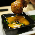 炭火串焼 よね - 絡めていただきます