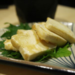 炭火串焼 よね - クリームチーズの西京味噌漬け