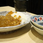 炭火串焼 よね - ピリ辛チキンミニカレー