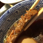 つけそば 神田 勝本 - トッピングのチャーシュー10㎜