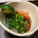 杉寿司 - なまこ酢   赤と青