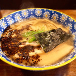 自家製麺 カミカゼ - 塩焦がしネギラーメン