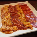 肉料理 大森 - てっちゃん、ハラミ、ミノ、ツラミ