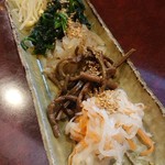 肉料理 大森 - ナムル盛り合わせ