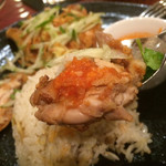 ベンガルタイガー - ライス、チキン、胡瓜、チリソース…匙の中の４重奏