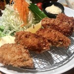 魚金 - 牡蠣フライ  680円