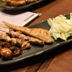 のんべえやっこ - おまかせ串焼き５本セット