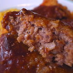 レストラン メイジヤ  - ハンバーグもチープ感が良し
