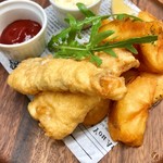 New Zealand cod fish and chips