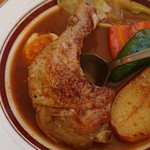 スープカレー店 34 - 煮込みチキン(2019.01)