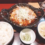 麺や 菜 - 白麻婆豆腐定食750円♪