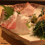 はらまさ - 真鯛と喜知次の炙り