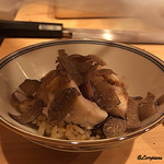 はらまさ - 焼白子トリュフごはん
