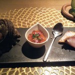 ズッカ ダ ヴィーノ - 前菜３種