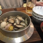 鳥平 - キノコ釜飯