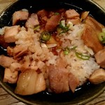 Homemade Ramen 麦苗 - コロチャーごはんにスープを投入！