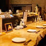 和魚菜 - カウンター席