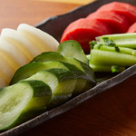 和魚菜 - ぬか漬け盛り